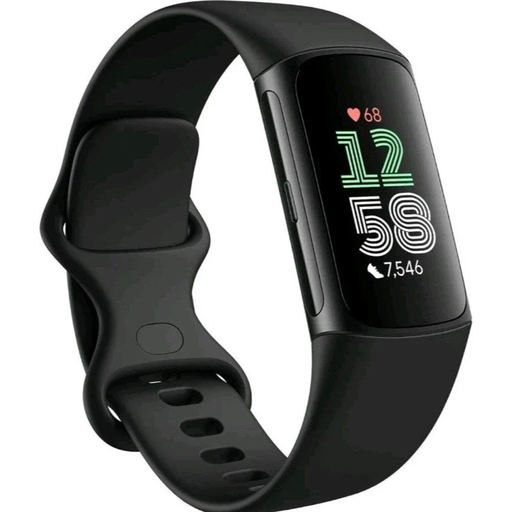 New Fitbit Charge 6 Fitness Activity Tracker Heart Rate GPS Google Wallet Sleep